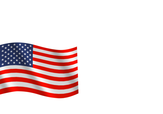 Icon of the US flag