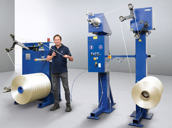 SAHM 832XE - Rewinding System for Jumbo Spools